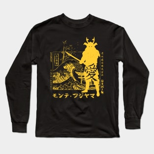 Samurai Warrior in Summer Long Sleeve T-Shirt